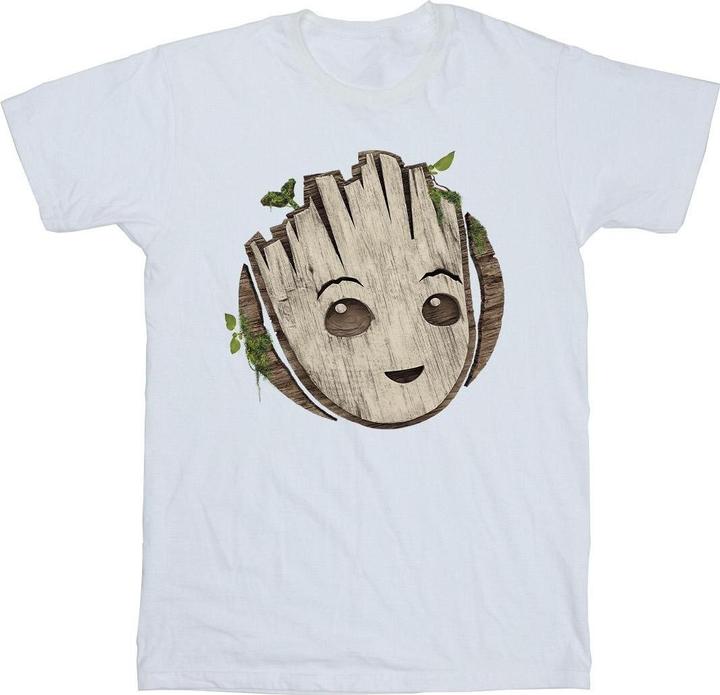 Produktbild I Am Groot Wooden Head TShirt (4XL)