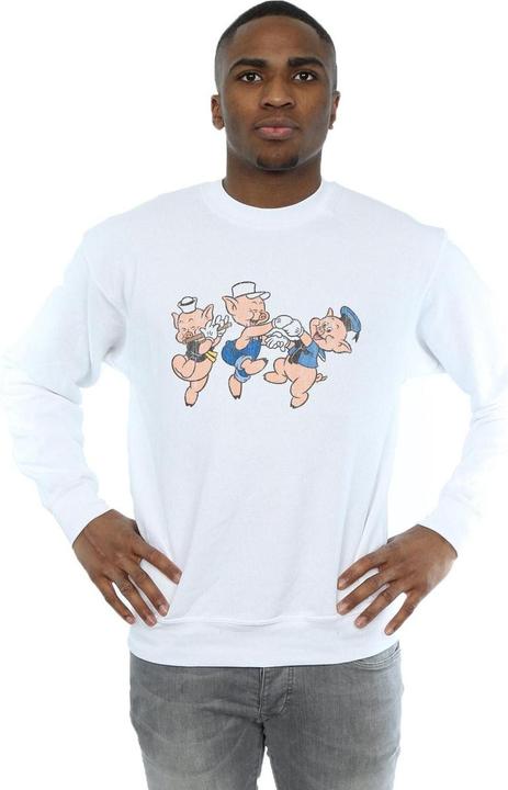 Produktbild Disney Three Little Pigs Having Fun Sweatshirt (XXL)