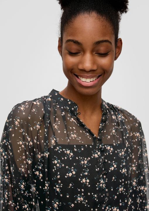 Immagine prodotto s.Oliver Bluse Chiffon-Bluse mit Knöpfen (32)