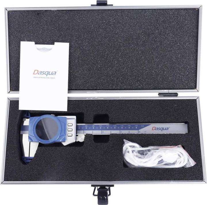 Actual product image Dasqua 3004-0010 Digital caliper IP67 150mm 1pc. (15 cm)