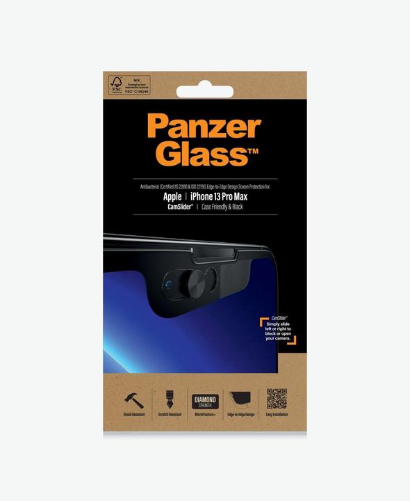 Produktbild PanzerGlass Cam Slider AB (1 Stück, Apple iPhone 13 Pro Max)