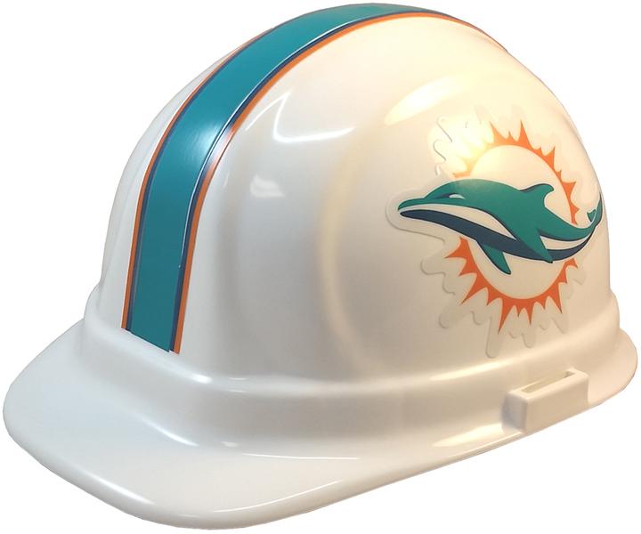 Actual product image NFL Miami Dolphins Hard Hat (6 1/2)