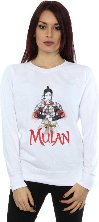 Actual product image Disney Womens/Ladies Mulan Movie Sword Pose Sweatshirt (S)