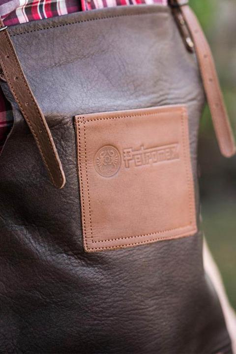 Productafbeelding Siena Garden Buffelleer schort met