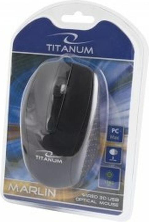 Actual product image Titanum TM110K Mouse Ambidextrous USB Type-A Optical 1000 DPI (Cable)