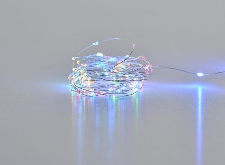 Produktbild Champ Drahtlichterkette 40er bunt indoor (1.95 m)