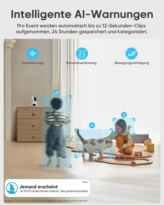 Produktbild Blurams Überwachungskamera Innen (2560 x 1440 Pixels)
