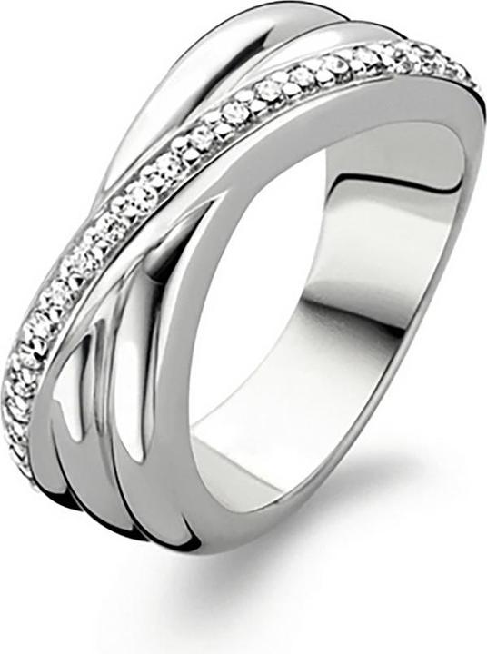 Immagine prodotto Ti Sento Milano Anello con zirconi in argento 1861ZI (56, 925 Argento)