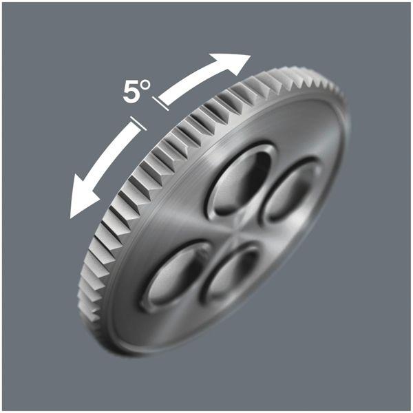 Actual product image Wera 8100 SB 9 Zyklop Speed Ratchet Set (9/16", 5.5 mm, 5/8", 7/32", 3/8", 5/16", 3/4", 1/4", 1/2", 11/16", 7/16", 3/16")
