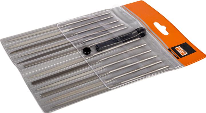 Actual product image Bahco nålefilesaet 12 styk HG 0 (Stroke 0, 160 mm)