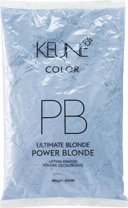 Keune Set Duo Power Blonde Hair Oxidant Powder Refill - 2 Stück, 500 Gramm