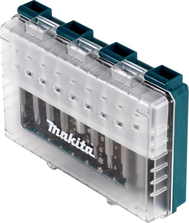 Productafbeelding Makita Bit ingesteld (Zeskantbus TX M15, Zeskantbus TX M20, Zeskantbus TX M30, Kruis Phillips PH M1, Phillips kruis PH M2, Zeskantbus TX M25, Zeskantbus TX M40, Kruis Pozidriv PZ M1, Kruis Pozidriv PZ M2, Phillips kruis PH M3, Kruis Pozidriv PZ M3, Kruis Pozidriv PZ 1/6", Kruis Pozidriv PZ 2/5", Zeskantige inbus TX 10/5")