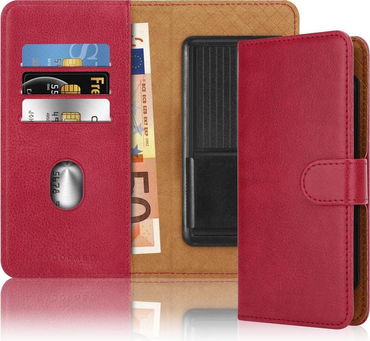 Leather Material Magnetic Flip Mobile Full Body Protection Case Cover - Leather