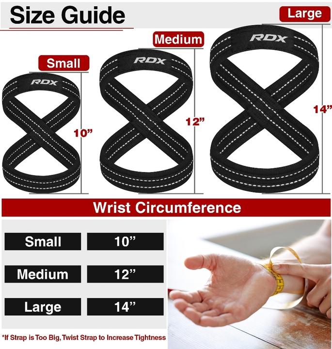 Produktbild Rdx Zughilfen Krafttraining (M)