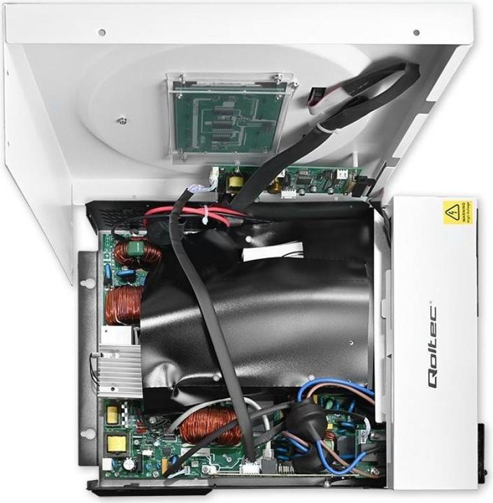 Actual product image Qoltec Hybrydowy inwerter solarny Off-Grid 4kVA| 4kW | 120A | MPPT | LCD | Wi-Fi | BMS | Sinus