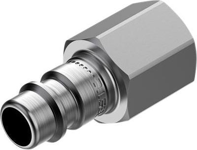 Connettore Rapido Per Tubo Da Giardino In Ottone - Adattatore Rubinetto Con Filetto Femmina G1 (1 Pollice) - Antigoccia E Antiruggine - 3