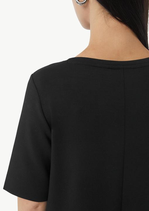 Produktbild Comma Kleid Kurzarm-Kleid aus Modalmix mit Logo-Detail (36)