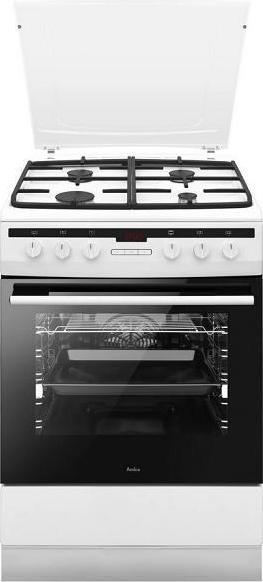 Actual product image Amica Gas-electric stove 617GEH3.33HZpTaDpA (W)