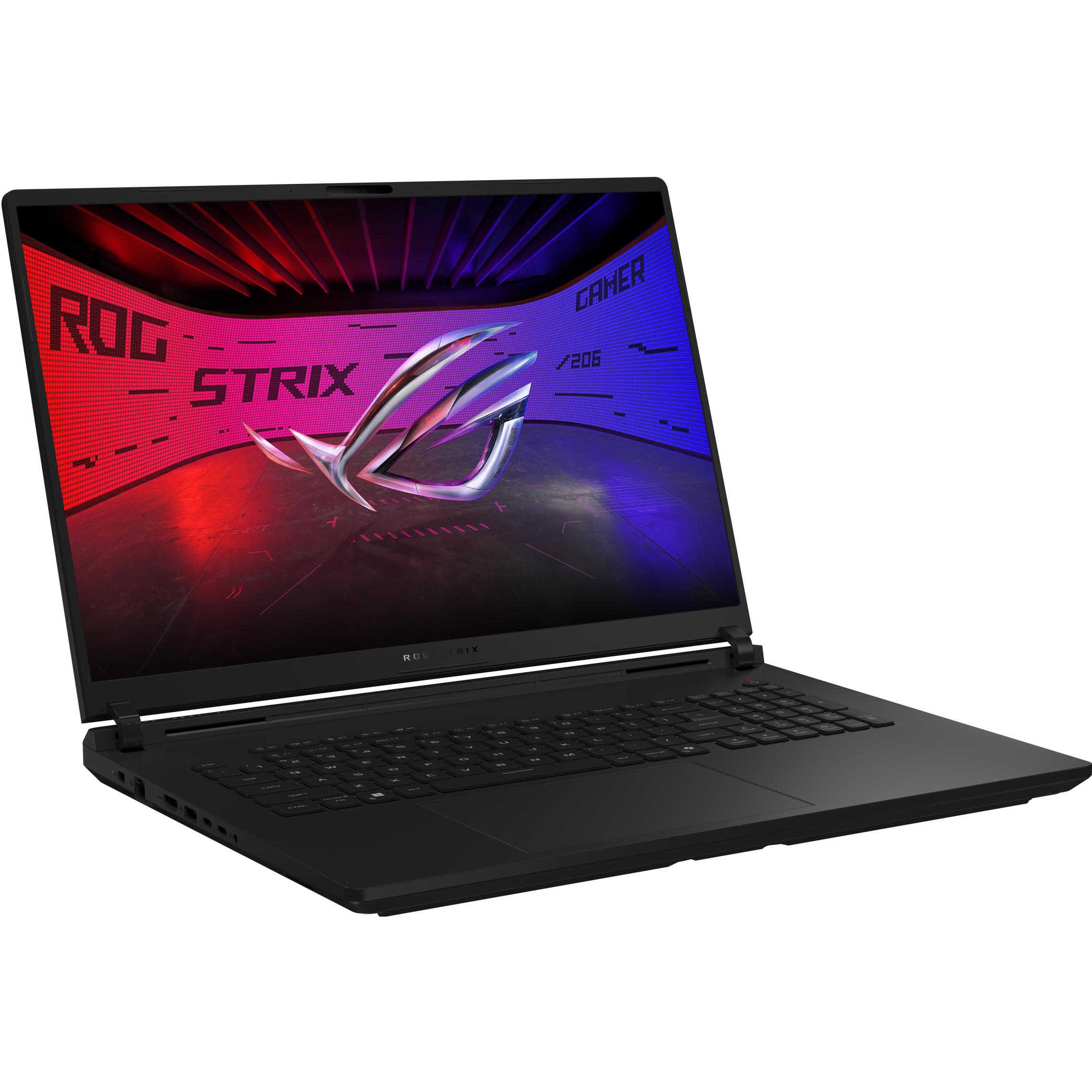 ASUS ROG Strix Scar 18 RTX 5090 (18", Intel Core Ultra 9 275HX, 64 GB, 2000 GB, DE), Notebook, Schwa