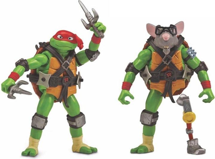 Actual product image Playmates Teenage Mutant Ninja Turtles: Mutations Mix and Match 4.5-Inch Raphael
