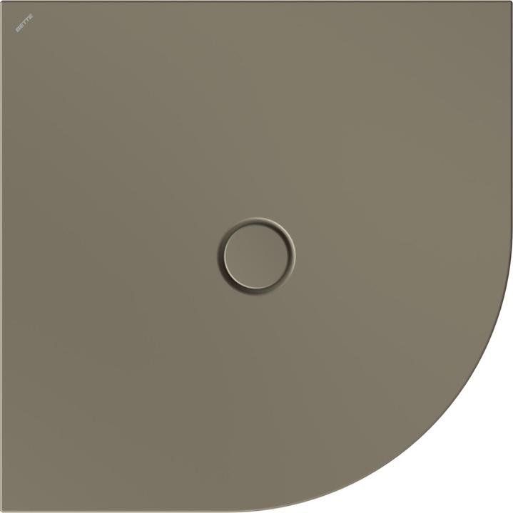 Produktbild Bette BetteFloor Corner Duschwanne, Radius 500mm, 90x90cm