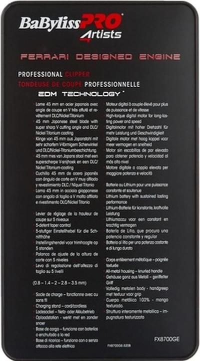 Image du produit BaByliss Pro GOLDFX 4Artistes