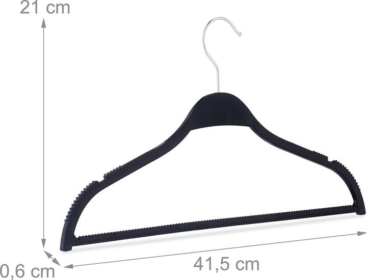 Image du produit Relaxdays 10x cintres (1 x)