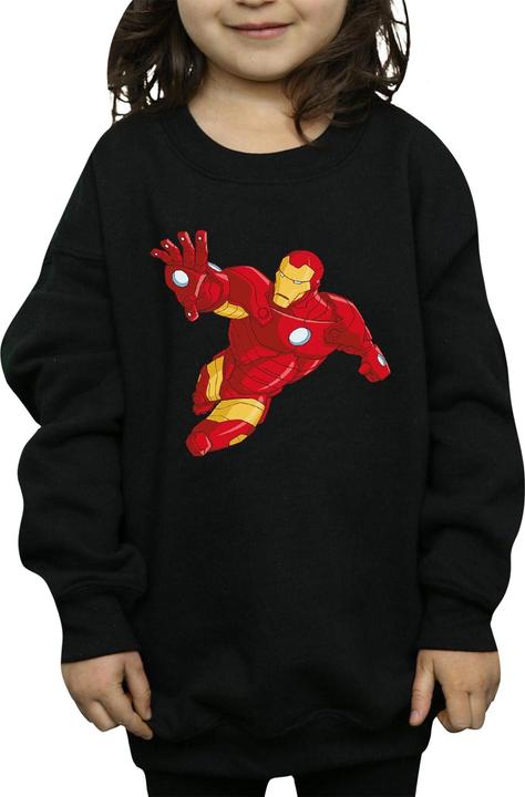 Produktbild Iron Man Simple Sweatshirt Mädchen (152, 158)