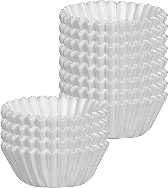 Actual product image Tescoma DELÍCIA paper baking cups ø 6.0 cm, 100 pieces, white (6 cm)