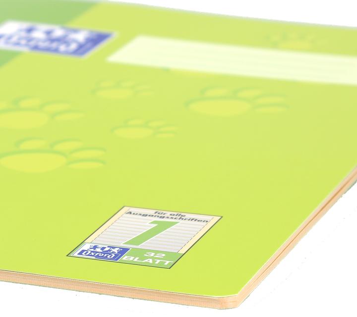 Produktbild Oxford Schulheft, A4, Lineatur 1 (A4, Weicher Einband)