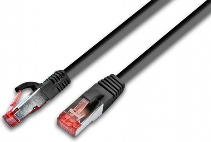 Immagine prodotto Wirewin Cavo patch: S/FTP, 1.5m, nero (S/FTP, CAT6a, 1.50 m)