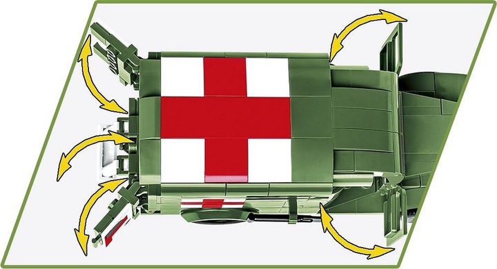 Actual product image Cobi DODGE WC-54 AMBULANCE