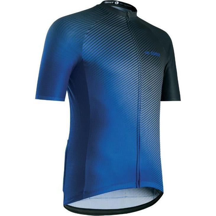 Gist, Herren, Velotrikot, Flow (XL), Blau, XL