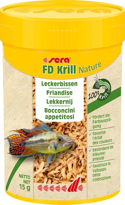 Actual product image Sera FD Krill Nature (100 ml)