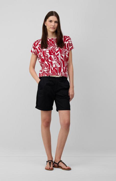 Actual product image S.Oliver T-Shirt Elastisches T-Shirt aus Viskosestretch im Relaxed Fit (40)