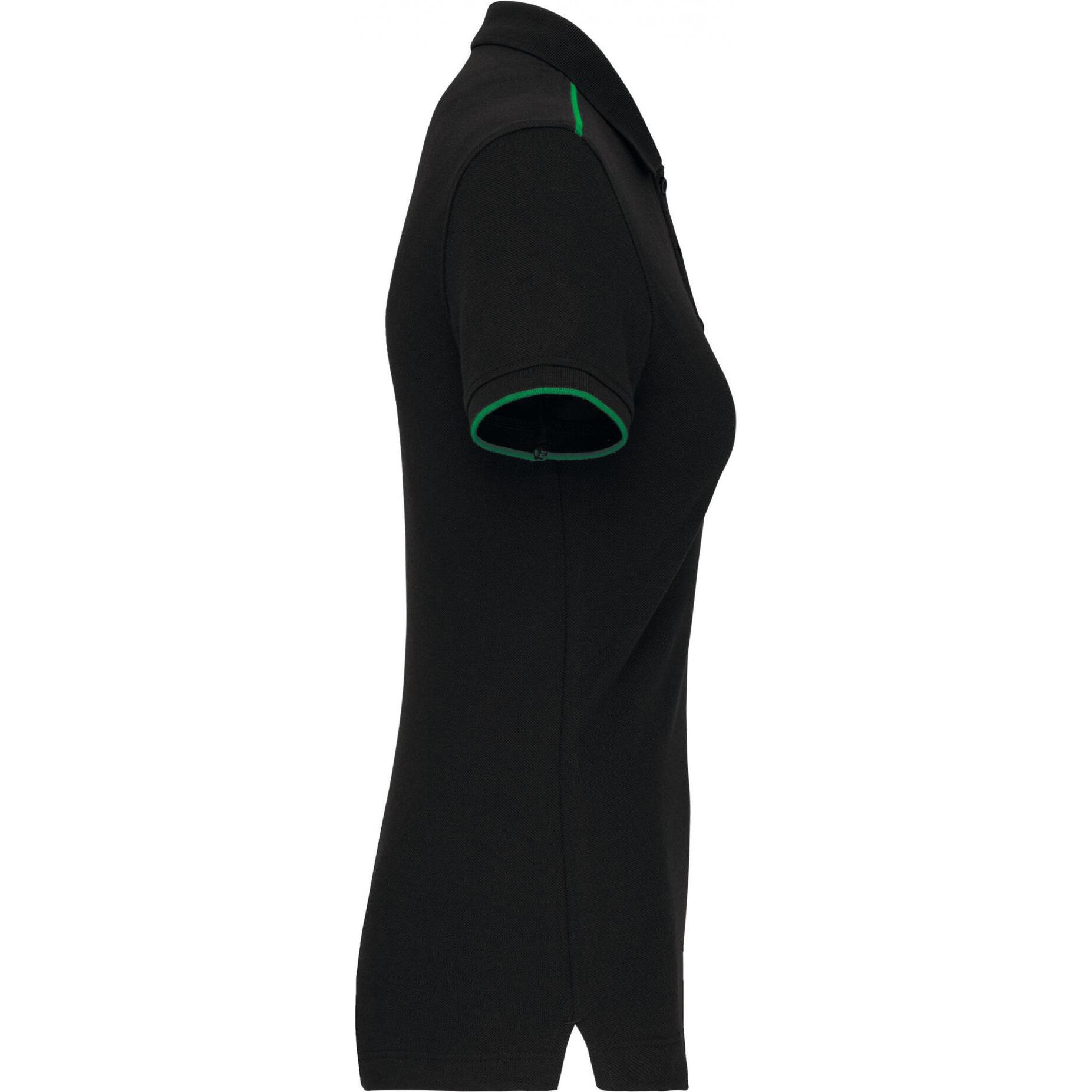 Thumbnail - Kariban, Damen, Shirt, DayToDay, Grün, Schwarz, (3XL)