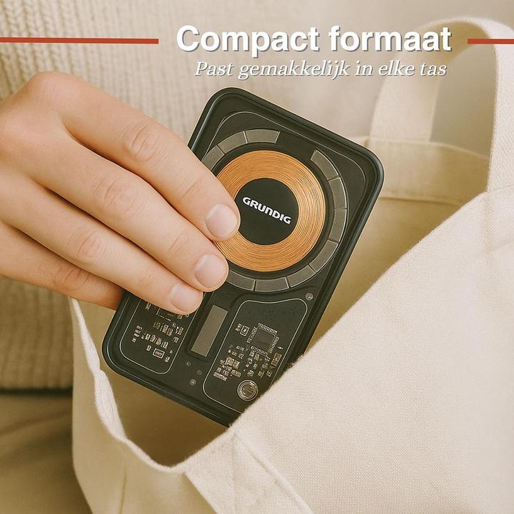 Image du produit Grundig Powerbank transparent 5000mAh (5000 mAh)