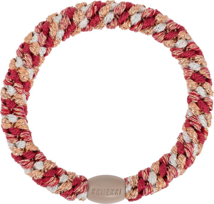 Produktbild Kknekki Haargummi Single Mix Raspberry Ivory Glitter (Haargummi)