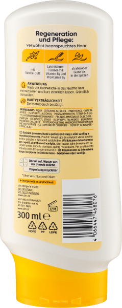 Actual product image dm Balea Rinse Intensive Care (300 ml)