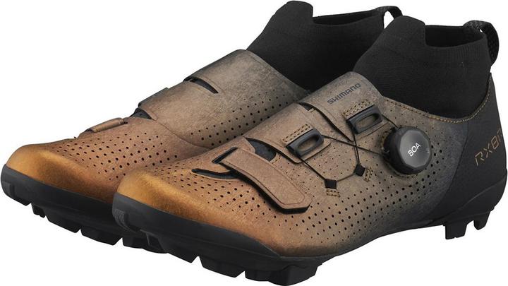 Actual product image Shimano RX801R M GRAVEL CW 48 ORANGE (48)