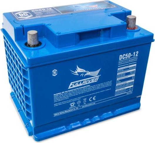 Produktbild Fullriver AGM-Batterie DC50-12A (12 V, 50 Ah)