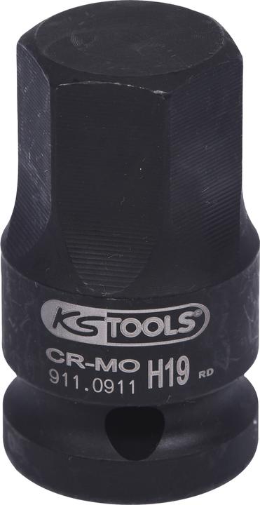 Actual product image KS Tools 1/2" power bit socket (19/32")