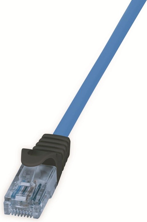 Produktbild LogiLink Premium Patchkabel, Kat.6A, U/UTP, blau, 3.0 m ungeschirmt, starre Kupferadern, geeignet für 10G/... (U/UTP, CAT6a, 3 m)