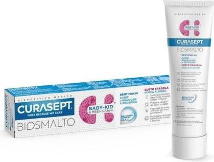 Image du produit Curasept biosmalto Baby Kid Dentifrice 50ml Fraise (50 ml)