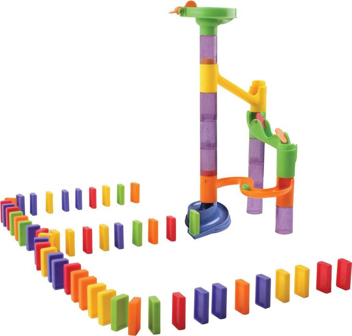 Immagine prodotto Pista di palline e set di domino, 79 pezzi.