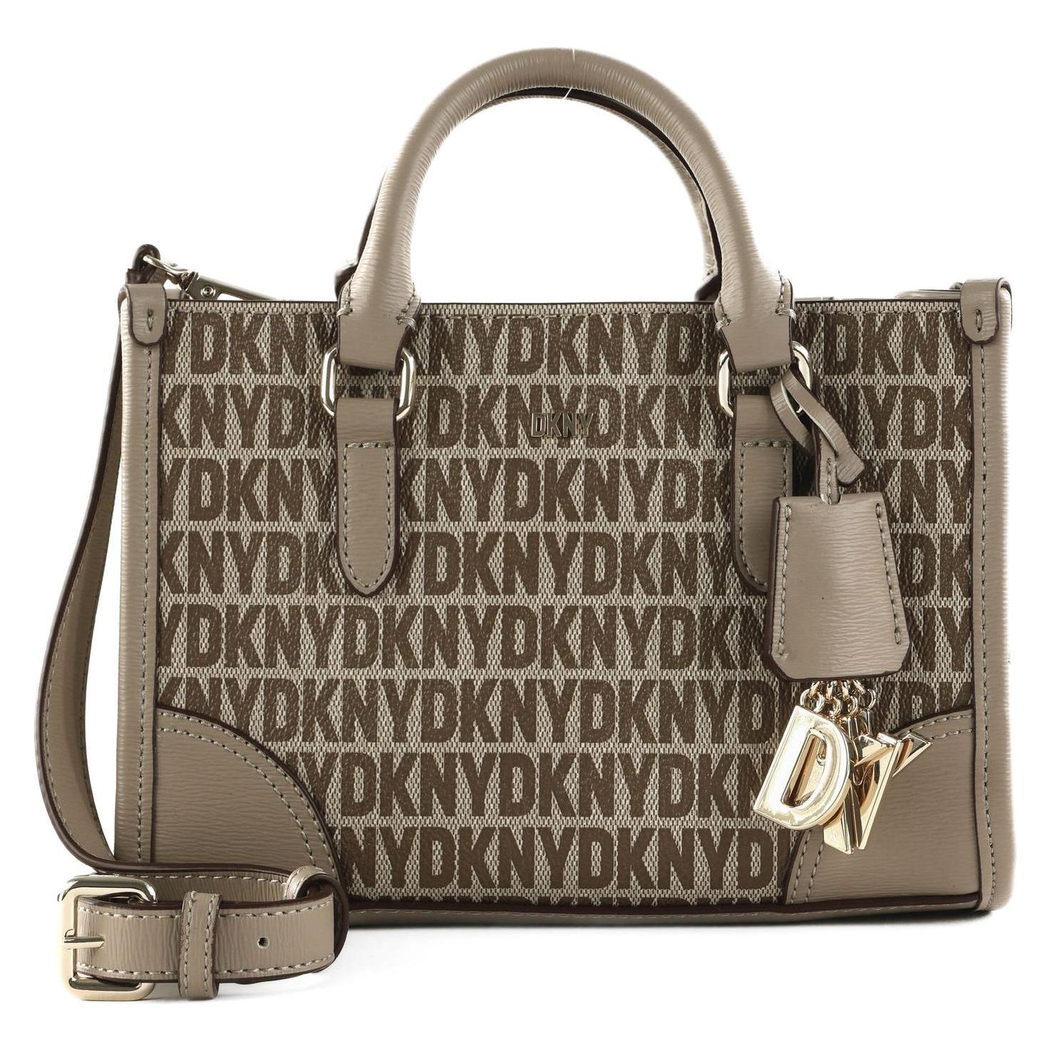 Dkny, Damen, Handtasche, Perri Sm Box Satchel Bag, Braun