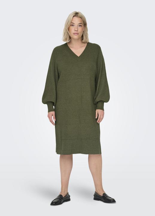 Image du produit Only Coupe normale Col V Courbe Robe midi (M)