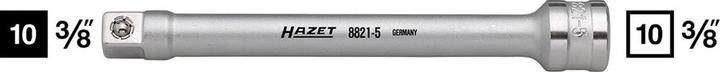 Produktbild HAZET Verlängerung 8821-3 ∙ Vierkant10 mm (3/8 Zoll) ∙ Vierkant 10 mm (3/8 Zoll)