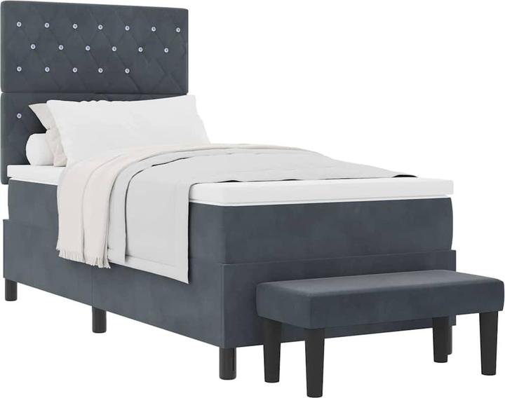 Image du produit vidaXL Lit boxspring (100 x 200 cm)