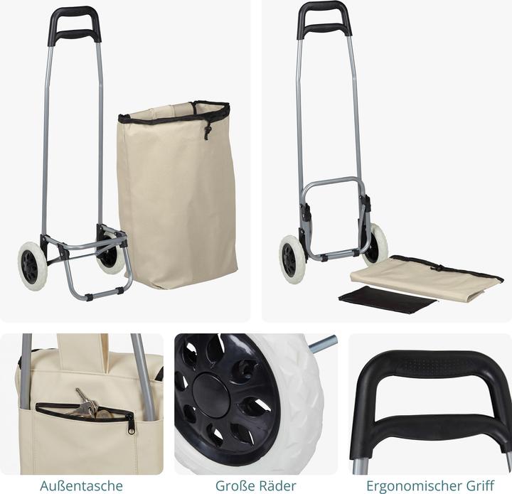 Produktbild Relaxdays Einkaufstrolley